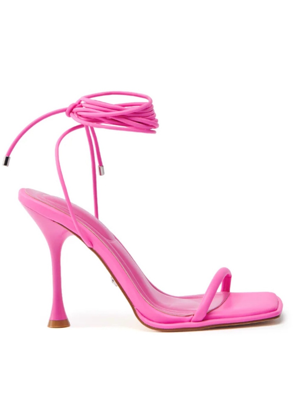 Pink Azalea Wang Futuristic Stiletto Sock Sandal sz 7 - Picture 3 of 6